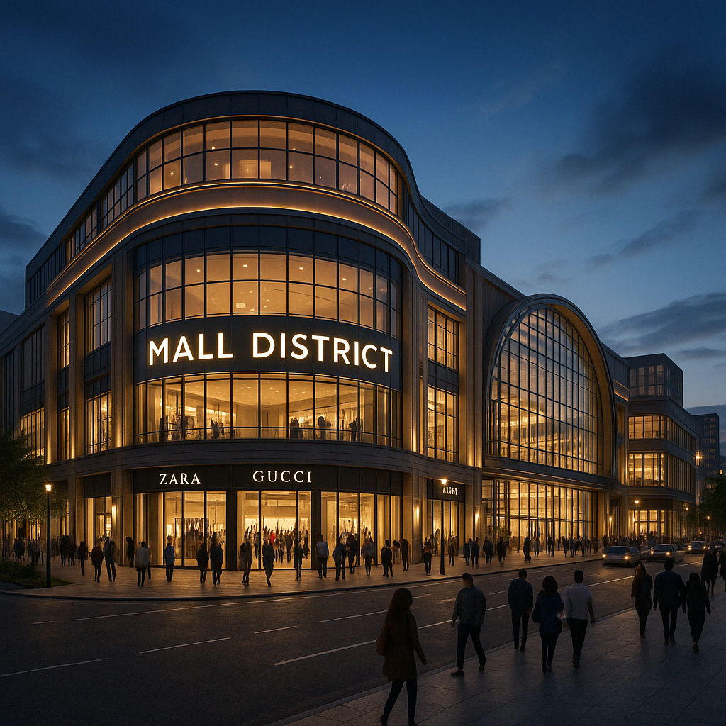 infrastruktur mall shila at sawangan